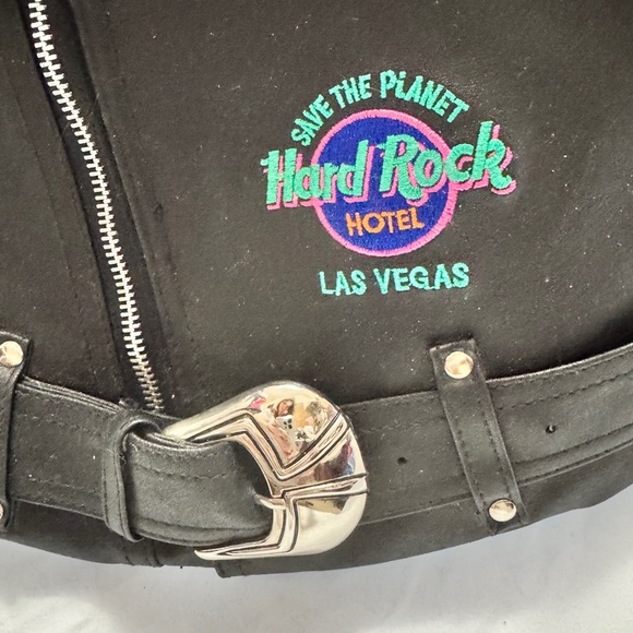 Hard Rock Cafe Black Backpack with Silver Accents main image 4